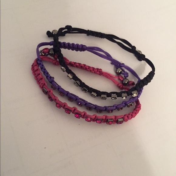 Avon Jewelry - Set of 3 Avon adjustable cord bracelets